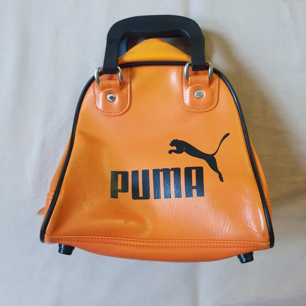 Puma Orange Bowling Bag with Black Details